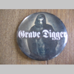 Grave Digger odznak veľký, priemer 55mm
