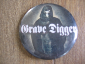 Grave Digger odznak veľký, priemer 55mm