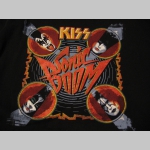 Kiss čierna mikina materi&aacute;l 100%bavlna posledn&yacute; kus veľkosť XL