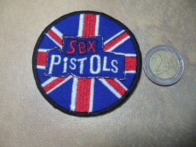 Sex Pistols nažehľovacia nášivka (možnosť nažehliť alebo našiť na odev)