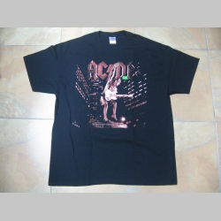 AC/DC  čierne pánske tričko 100% bavlna 