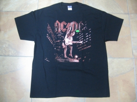 AC/DC  čierne pánske tričko 100% bavlna 