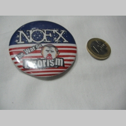 NOFX  odznak veľký,  priemer 55mm