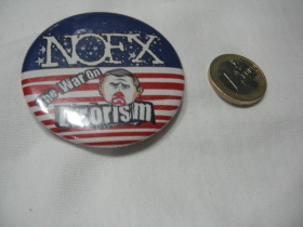 NOFX  odznak veľký,  priemer 55mm