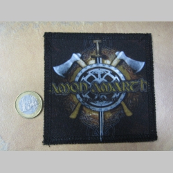 Amon Amarth ofsetová nášivka po krajoch obšívaná cca. 9x9cm 