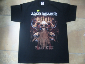 Amon Amarth čierne pánske tričko materiál 100%bavlna