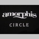 Amorphis čierne pánske tričko materiál 100% bavlna
