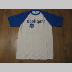 Hooligans - pánske dvojfarebné tričko 100%bavlna značka Fruit of The Loom