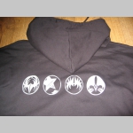 Kiss čierna mikina materi&aacute;l 100%bavlna posledn&yacute; kus veľkosť XL