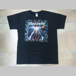 Megadeth čierne pánske tričko 100%bavlna 