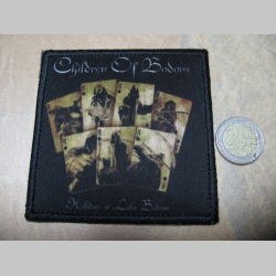 Children of Bodom  ofsetová nášivka po krajoch obšívaná cca. 9x9cm 