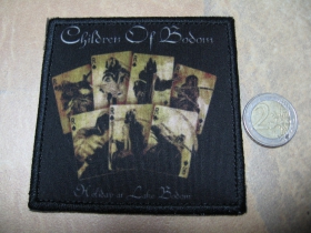 Children of Bodom  ofsetová nášivka po krajoch obšívaná cca. 9x9cm 