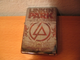 Linkin Park - doplňovací benzínový zapalovač s vypalovaným obrázkom (balené v darčekovej krabičke)