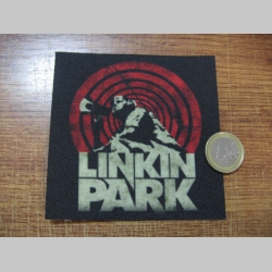 Linkin Park ofsetová nášivka po krajoch neobšívaná cca. 9x9cm