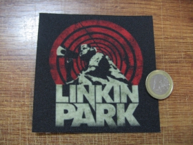 Linkin Park ofsetová nášivka po krajoch neobšívaná cca. 9x9cm