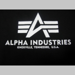 Alpha Industries - čierne  dámske tričko s tlačeným logom materiál: 100%bavlna