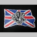 UNION JACK - britská vlajka s botami pánske tričko materiál 100%bavlna značka Fruit of The Loom