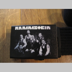 Rammstein - plátený opasok s kovovou prackou