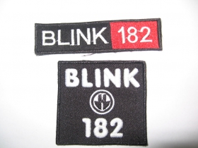 Blink 182, vyšívaná nášivka cca 5x5cm,  cena za 1ks!! 