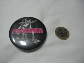 Ramones odznak veľký,  priemer 55mm