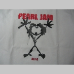 Pearl Jam biele pánske tričko 100%bavlna 