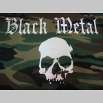 Black Metal  pánske maskáčové tričko 100%bavlna
