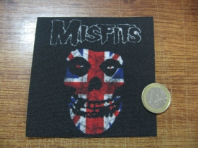 Misfits ofsetová nášivka po krajoch neobšívaná cca. 9x9cm