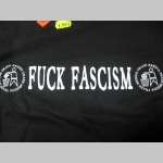 Fuck Fascism  čierne pánske tričko 100%bavlna