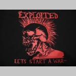 Exploited  - Lets start a War.... čierne pánske tielko 100%bavlna 