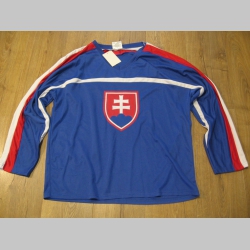 Slovensko - Slovakia modrý hokejový dres materiál 100%polyester