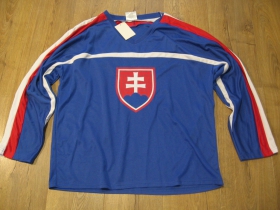 Slovensko - Slovakia modrý hokejový dres materiál 100%polyester