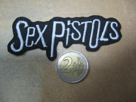 Sex Pistols, vyšívaná nažehľovacia nášivka (možnosť nažehliť alebo našiť na odev) 