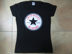 Antifascist Allstars, dámske  tričko 100% bavlna