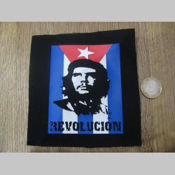Che Guevara potlačená nášivka rozmery cca. 12x12cm (po krajoch neobšívaná)