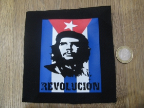 Che Guevara potlačená nášivka rozmery cca. 12x12cm (po krajoch neobšívaná)