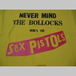 Sex Pistols - Never Mind The Bollocks  žlté pánske tričko 100%bavlna