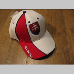 Slovakia - Slovensko &scaron;iltovka biela 100%bavlna, univerz&aacute;lna nastaviteľn&aacute; velkosť  zap&iacute;nanie vzadu na such&yacute; zips