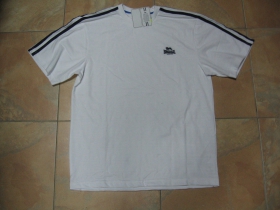Lonsdale, pánske tričko FABRIC biele s malým vyšívaným logom 