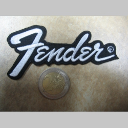Fender  nažehľovacia vyšívaná nášivka (možnosť nažehliť alebo našiť na odev)