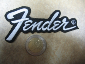 Fender  nažehľovacia vyšívaná nášivka (možnosť nažehliť alebo našiť na odev)