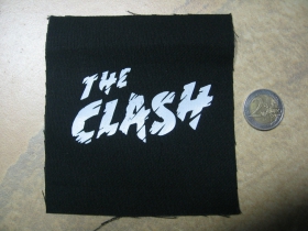 The Clash   potlačená nášivka rozmery cca. 12x12cm (neobšívaná)