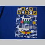 Načo Názov - Myslieť nadovšetko biele tričko 100%bavlna značka Fruit of The Loom