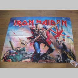 Iron Maiden vlajka rozmery cca. 110x75cm materiál 100%polyester