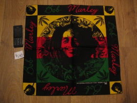 Bob Marley Rastafari  šatka materiál: 100%bavlna, rozmery: cca.52x52cm