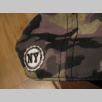 California NIGHTCAMO - nočný maskáč,  klasická skate - basebal šiltovka so zapínaním na plastové cuplíky vzadu (posledný kus!!)