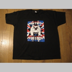 British Bulldog čierne pánske tričko materiál 90%viskóza 10% elastan British Bulldog čierne pánske tričko materiál 90%viskóza 10% elastan