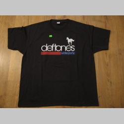 Deftones čierne pánske tričko materiál 100% bavlna
