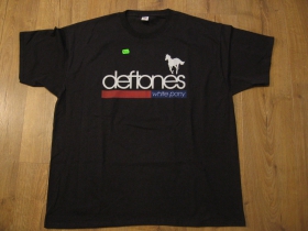 Deftones čierne pánske tričko materiál 100% bavlna