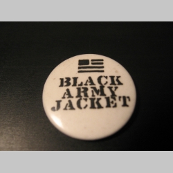 Black Army Jacket odznak priemer 25mm