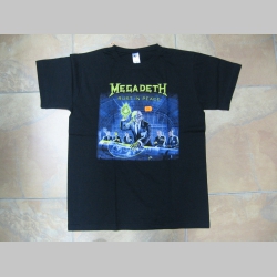 Megadeth čierne pánske tričko 100%bavlna